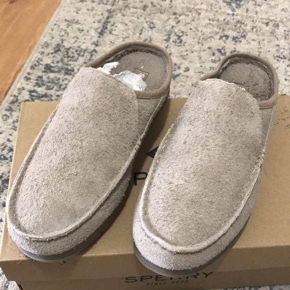 Sperry~ Moc-sider Suede Mules - Picture 2 of 11